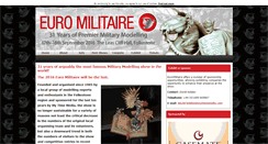 Desktop Screenshot of euromilitaire.co.uk